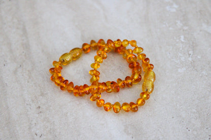 Baby Barnsteen armband