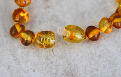 Baby Barnsteen armband