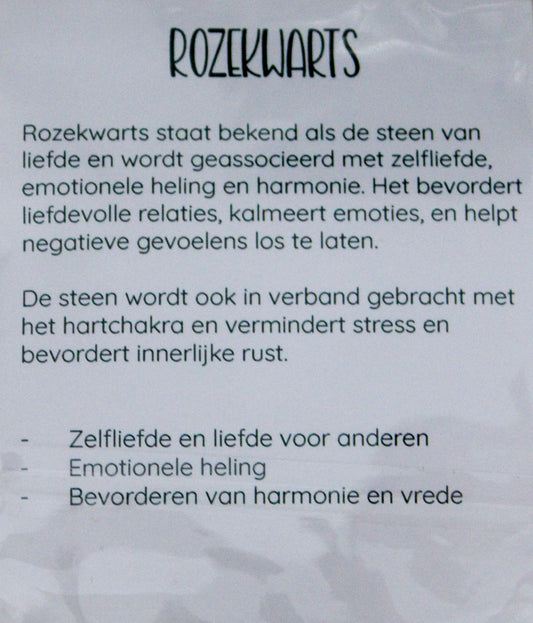 Moeder & Dochter Armband – Rozenkwarts (Set van 2)