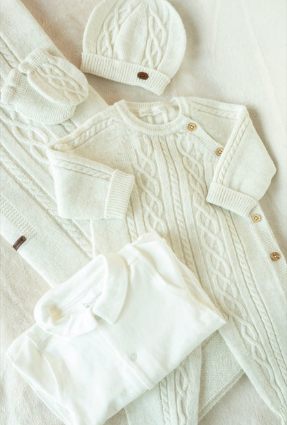 Newborn Set Schuine Knopen / 9-delige Complete Baby uitzet